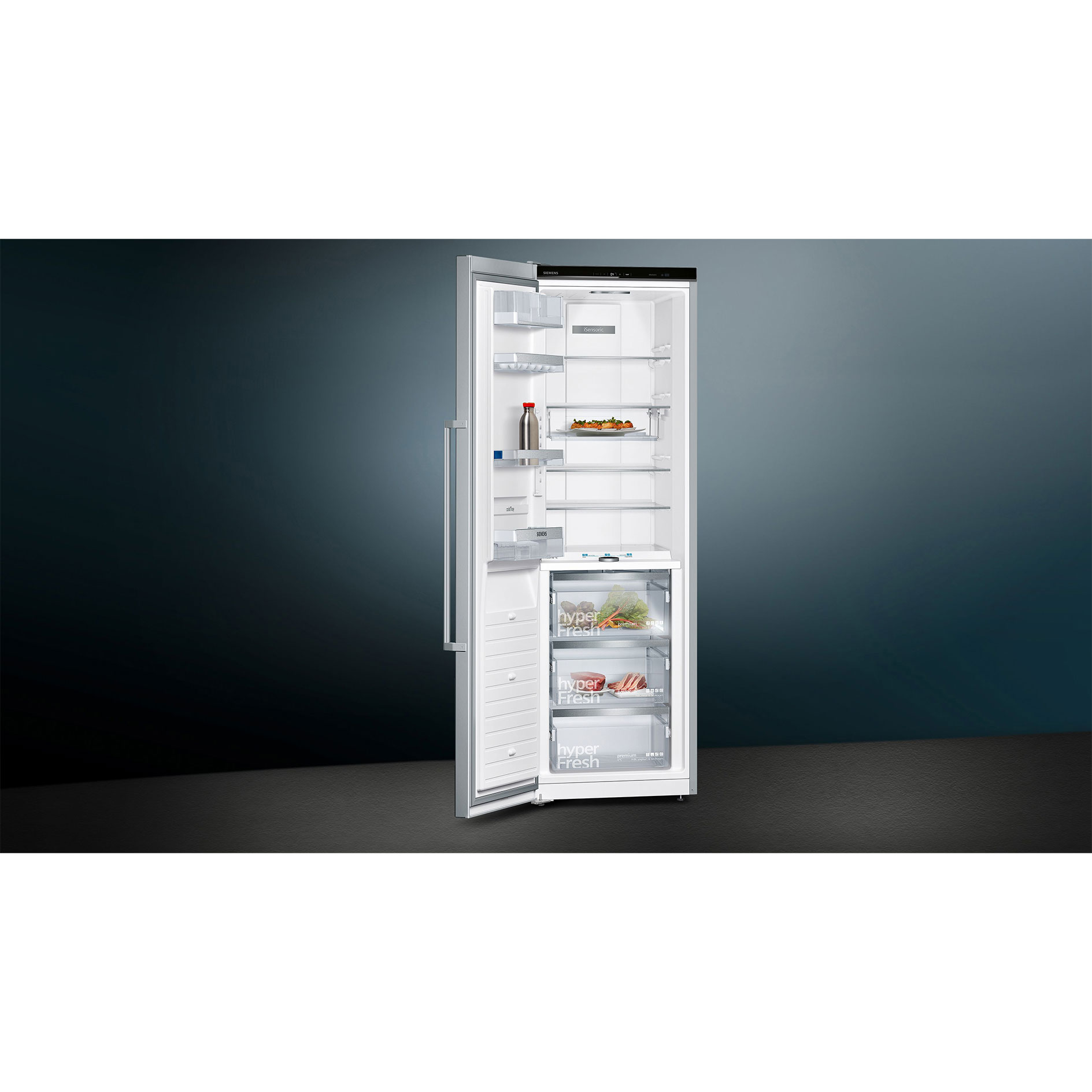 SIEMENS Kühlschrank KS36FPIDP - silber - D