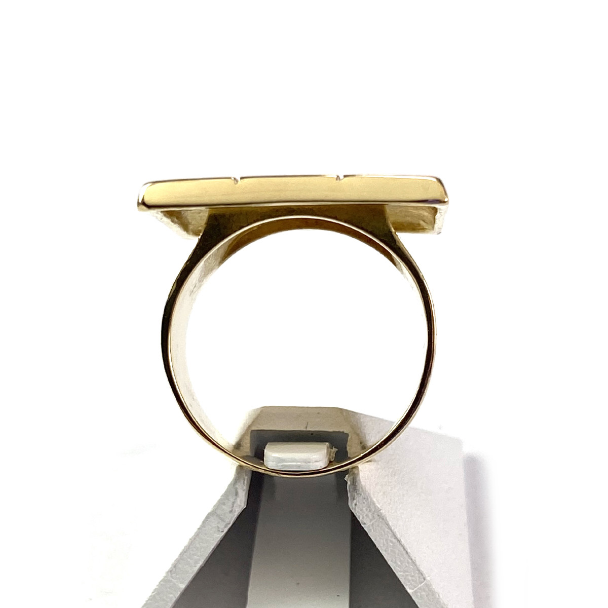 Bague d'occasion or 750 jaune diamants