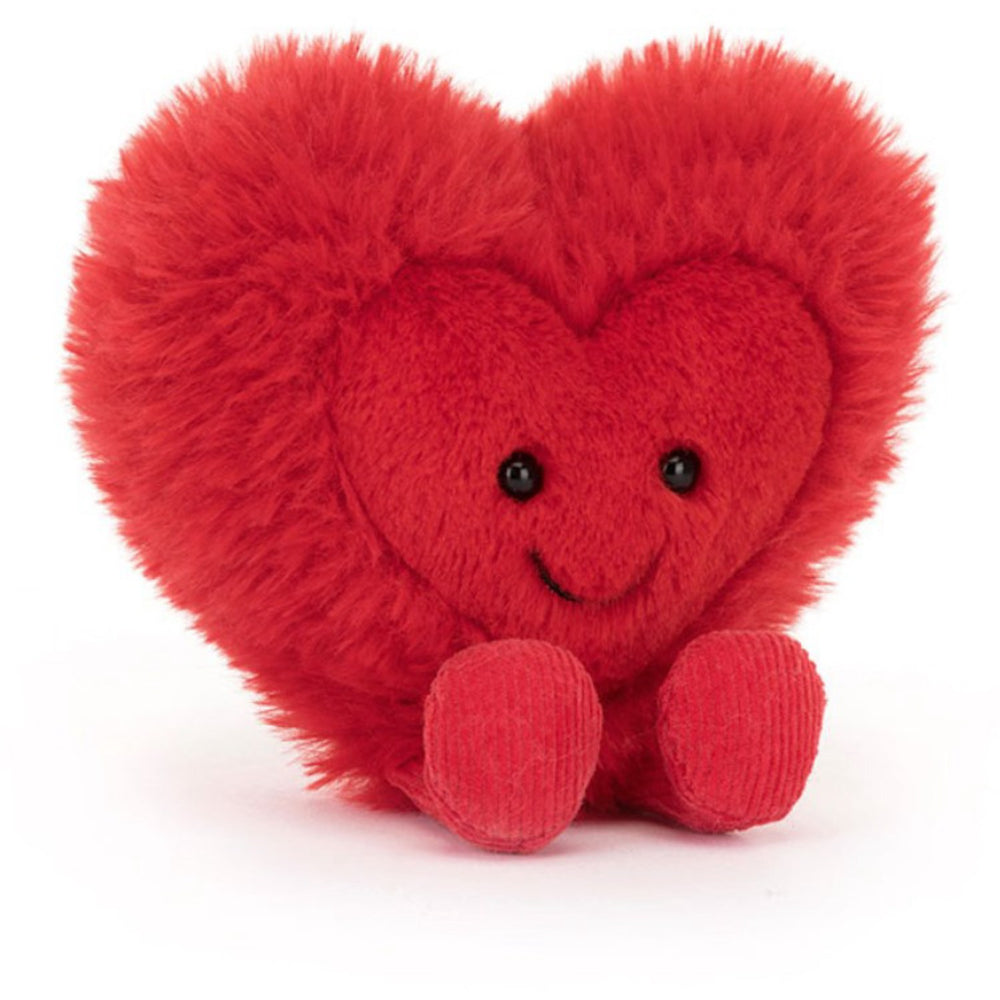 Køb Jellycat Fun Love Amuseables Beatie hjerte lille 12 cm