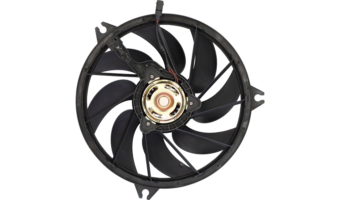 Ventilator, motorkøling