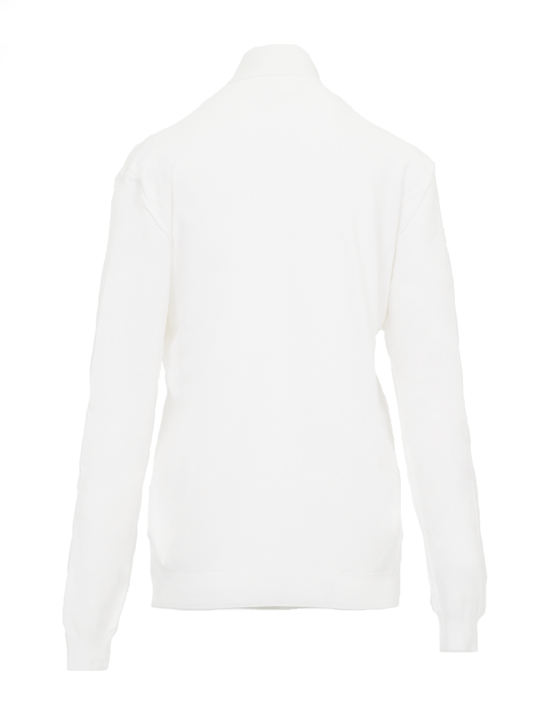 IMPERIAL PULL COL ROULÉ AJUSTÉ OFF WHITE