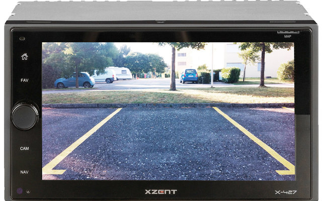 Xzent X-427 2-DIN Naviceiver Infotainmentsystem
