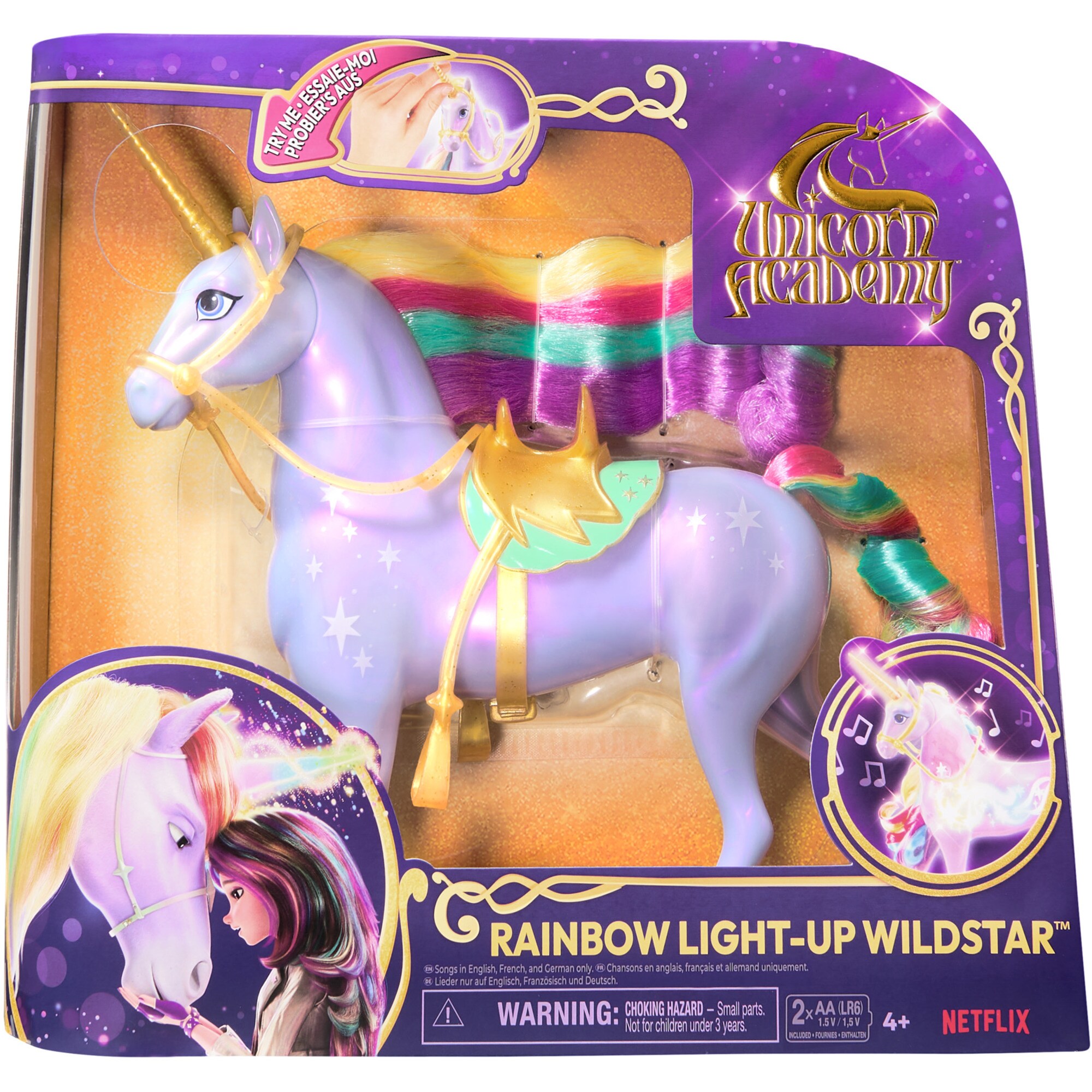 Spin Master Spielfigur Unicorn Academy - Licht-Magie Wildstar