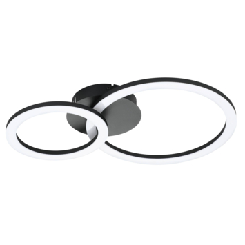 EGLO plafondlamp Parrapos CCT zwart