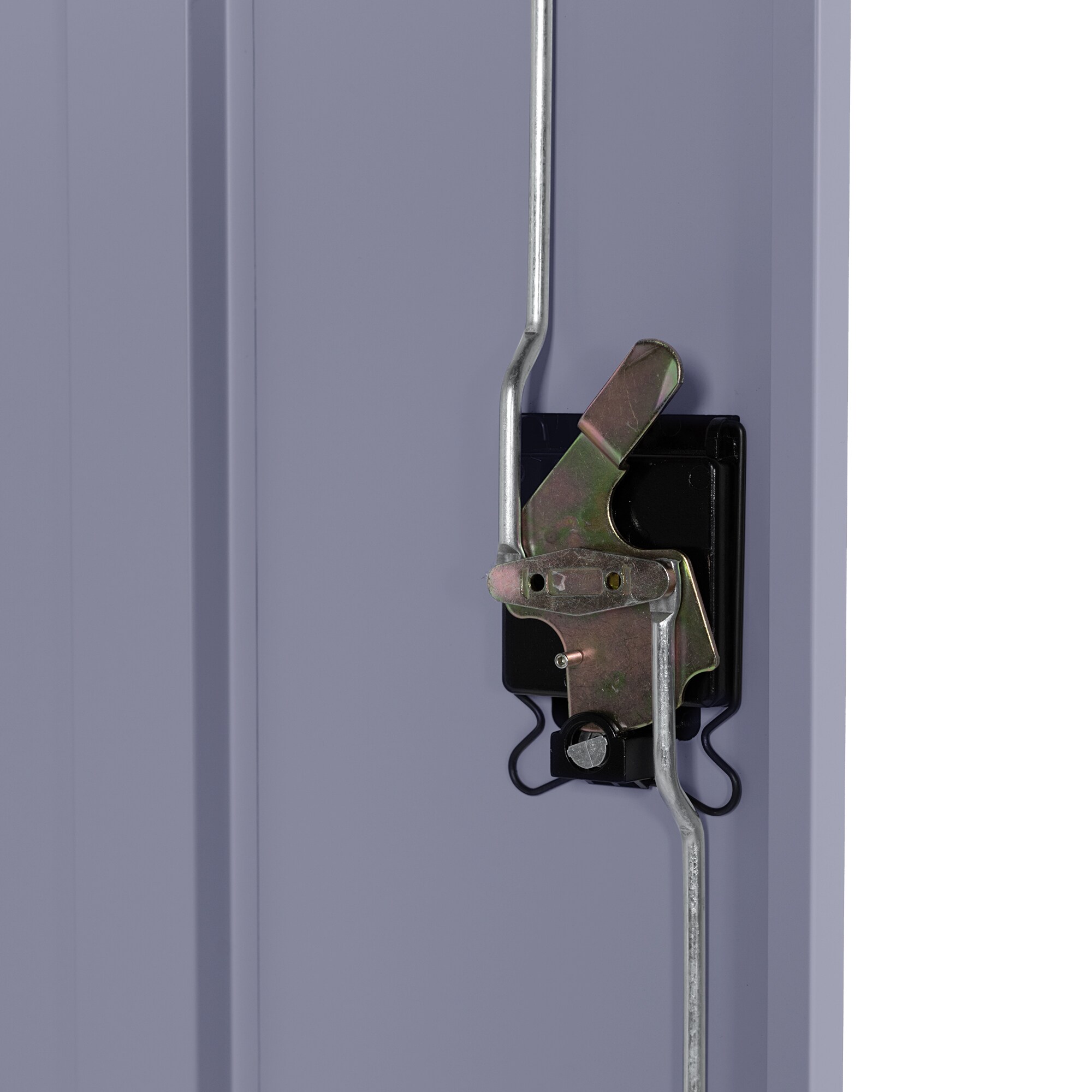 Makika Aktenschrank / Büroschrank abschließbar 40x90x90cm in Anthrazit