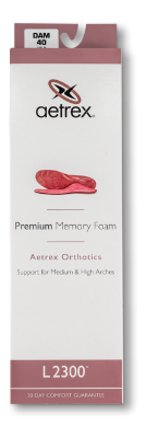 aetrex Premium Sål L2300W