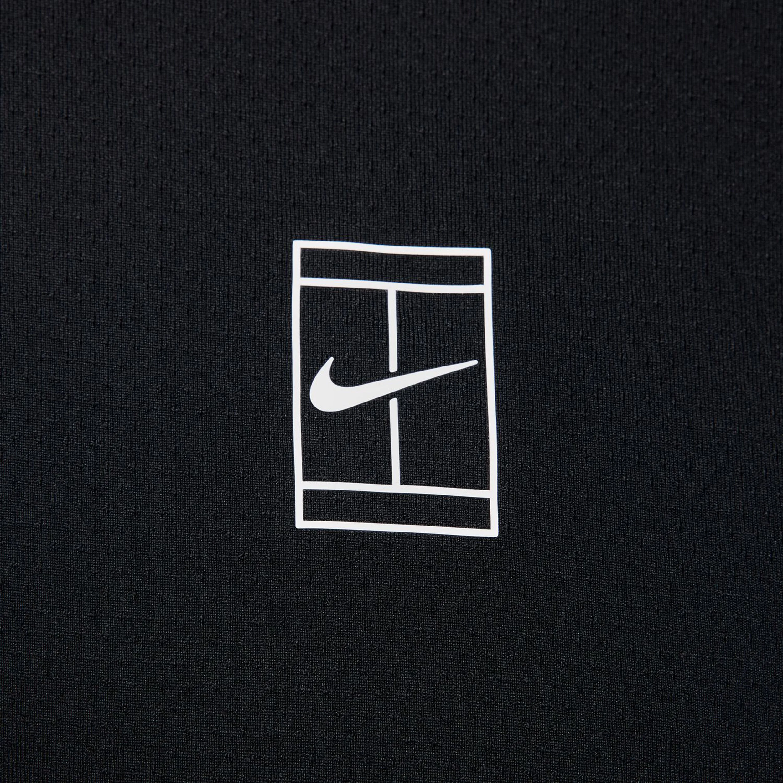 Nike Court Dri-Fit Advantage Polo Hommes - Noir