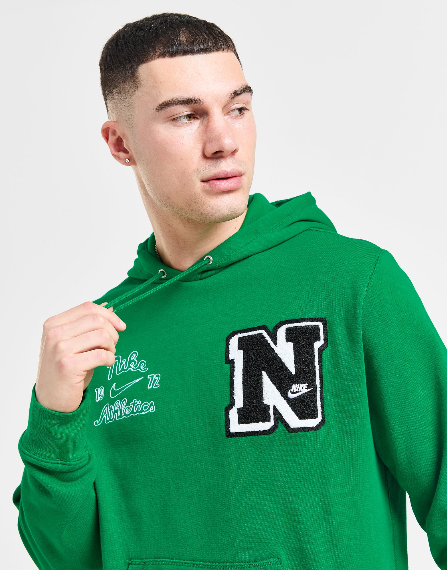 Nike Sweat à Capuche Club Script Homme