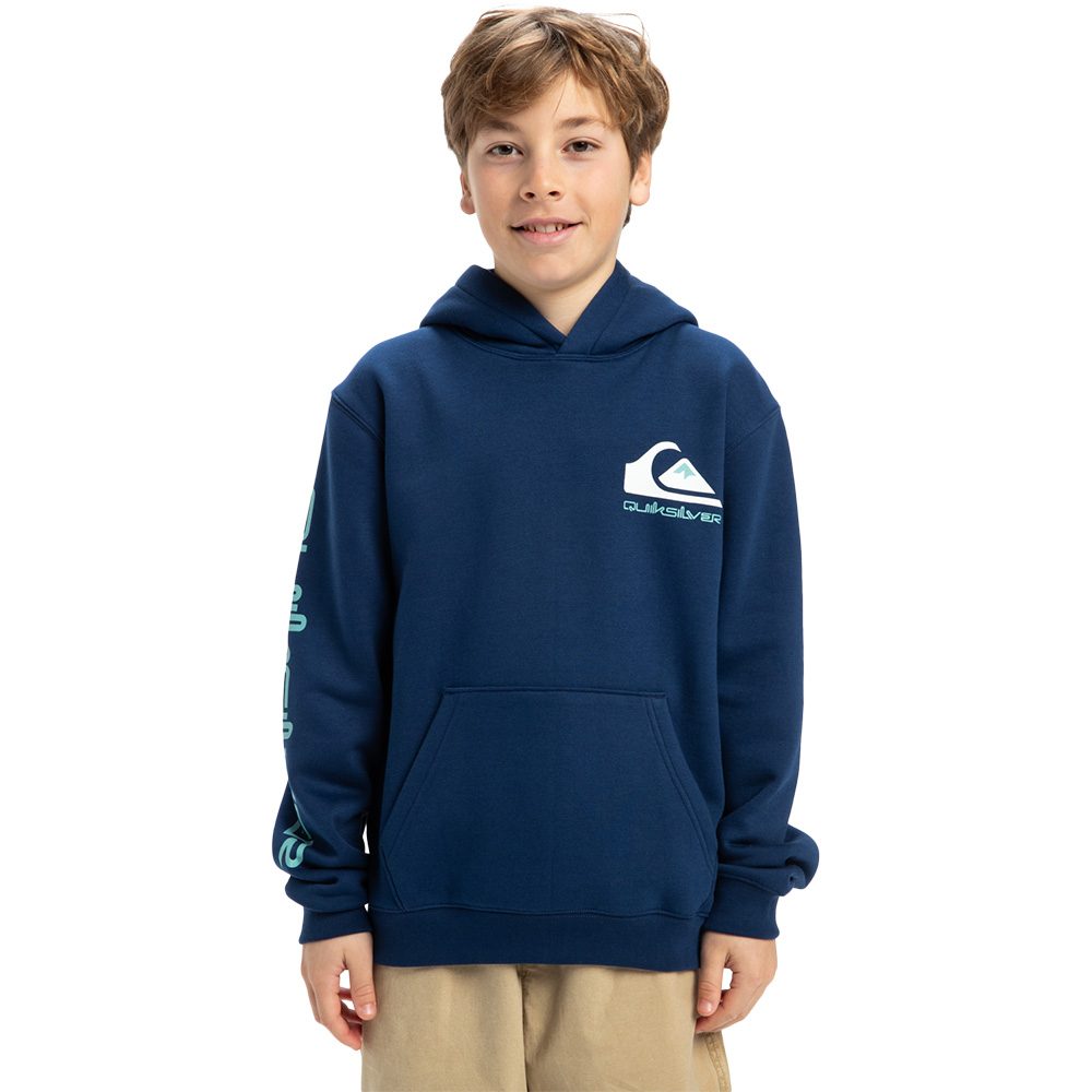 Quiksilver Omni Logo Hoodie Jungen estate blue