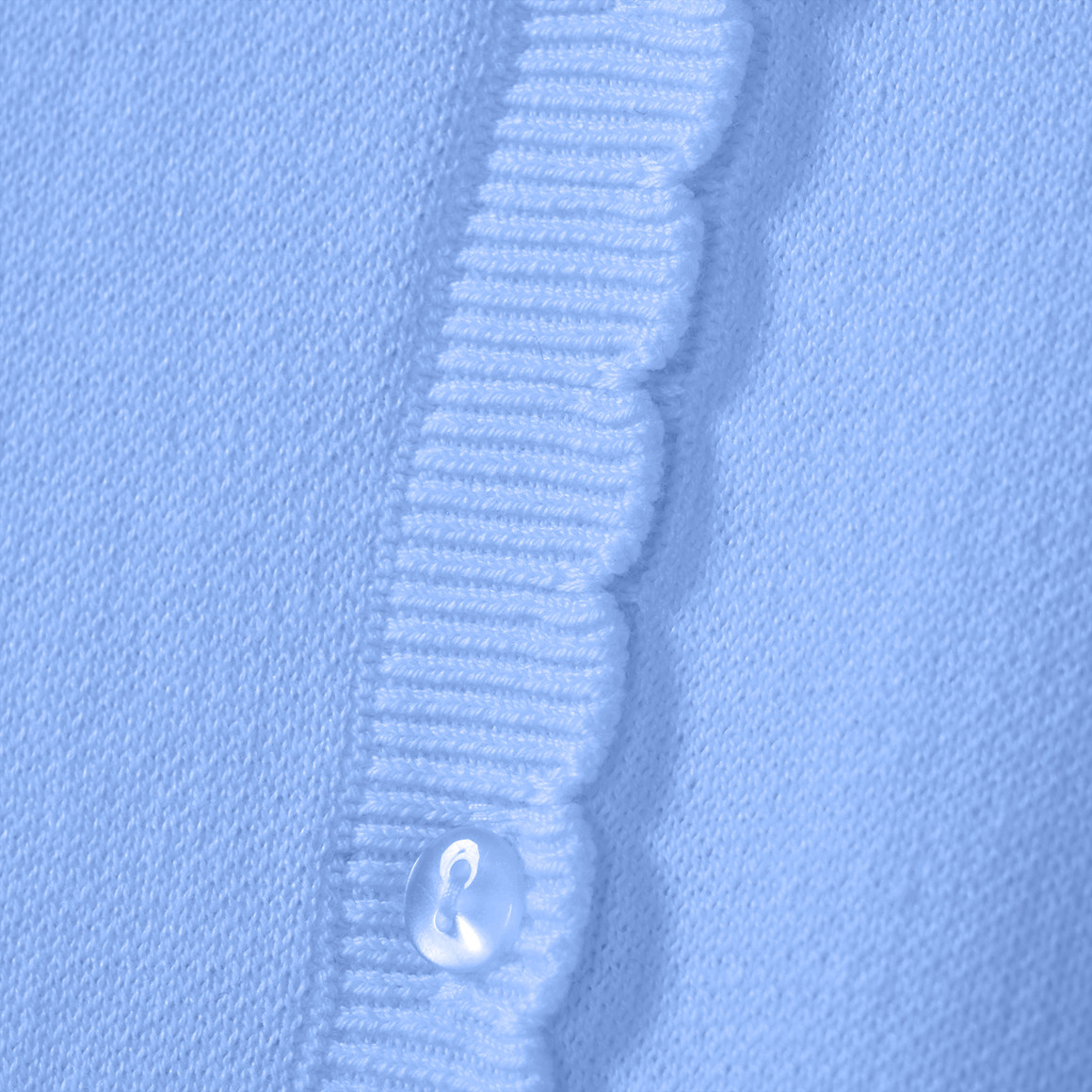Yigga Mädchen Cardigan mit Knopfleiste hellblau