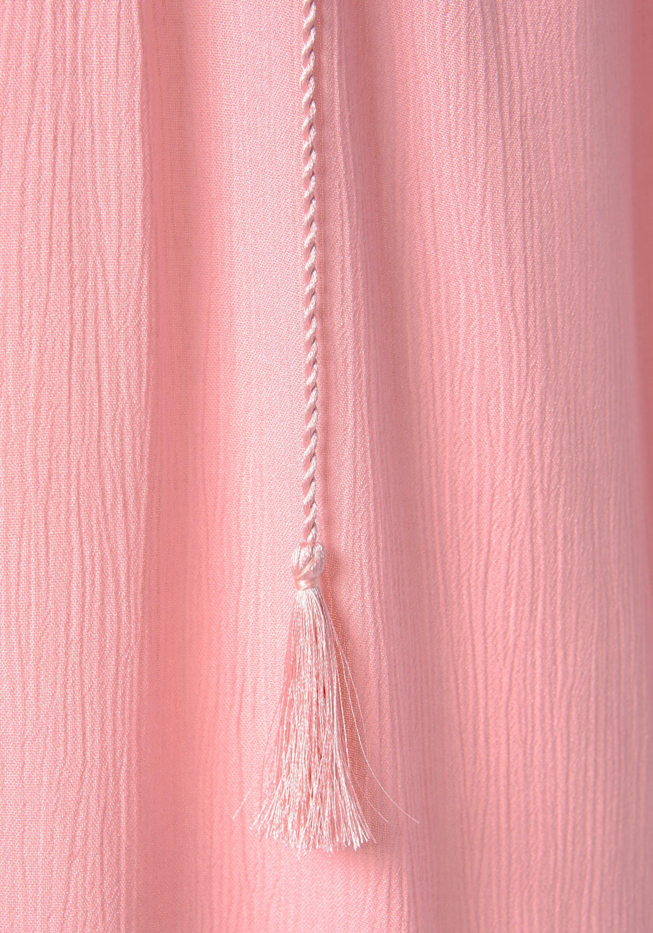 LASCANA Crepebluse in mauve