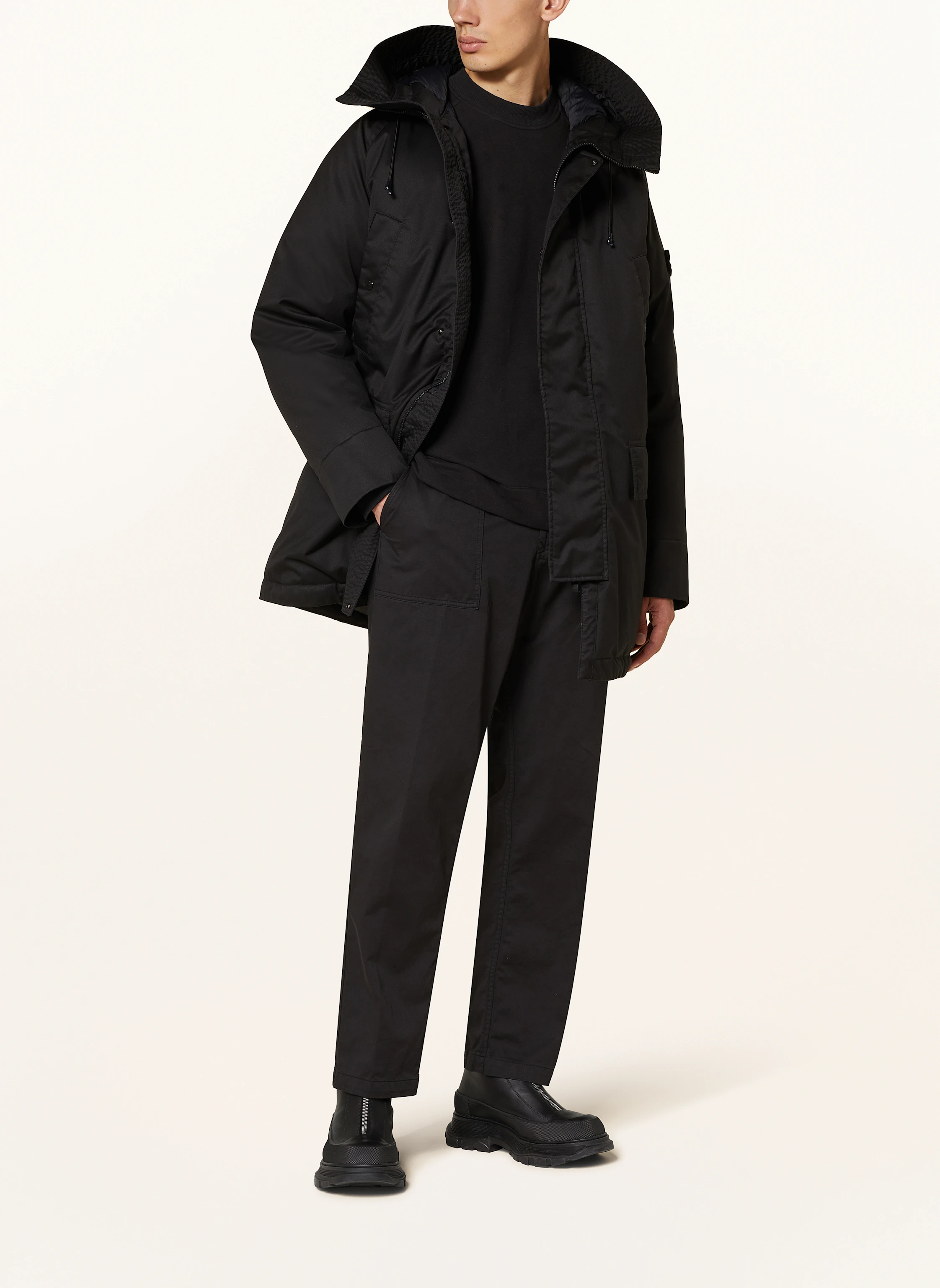 STONE ISLAND Daunenparka GHOST