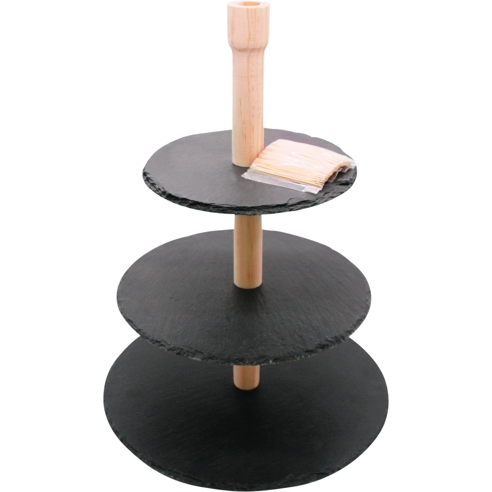 Schiefer Etagere 3 Ebenen