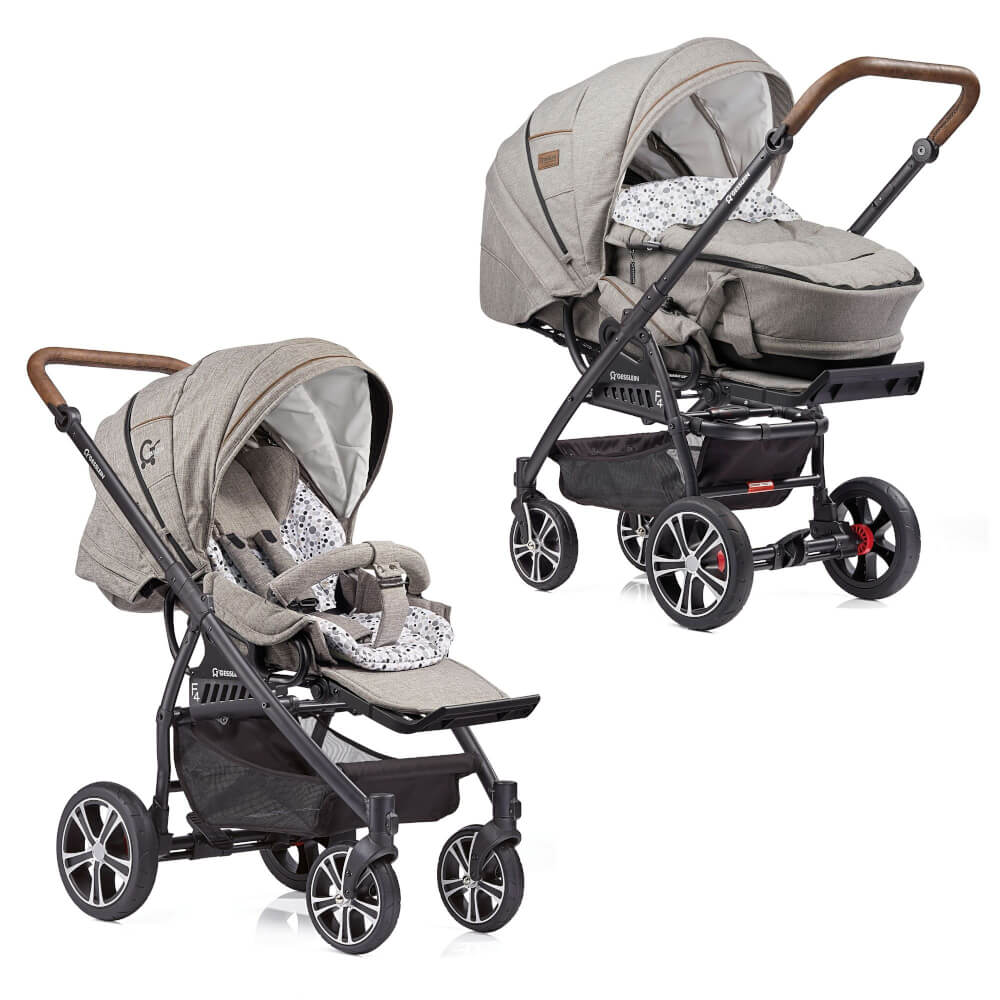 Kombi-Kinderwagen F4 Air  schwarz/tabak/C4 890889