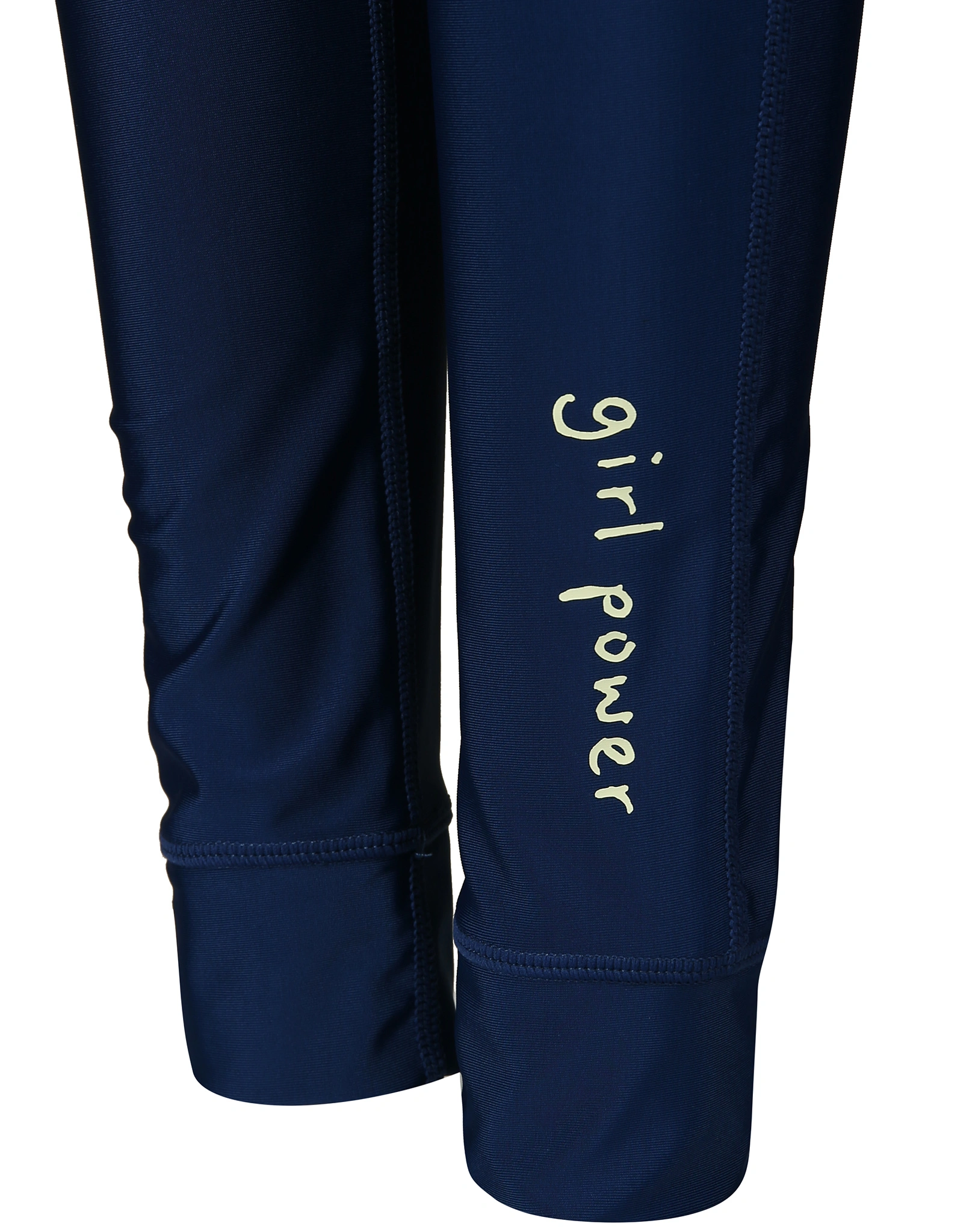 Funktions-Leggings GIRL POWER mit T-Shirt in mittelblau