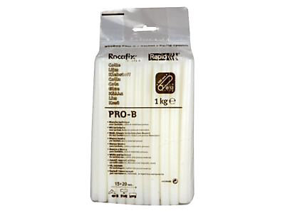 Bâtons de colle Ø 12 mm à usage général. 1 kg. Sac plastique