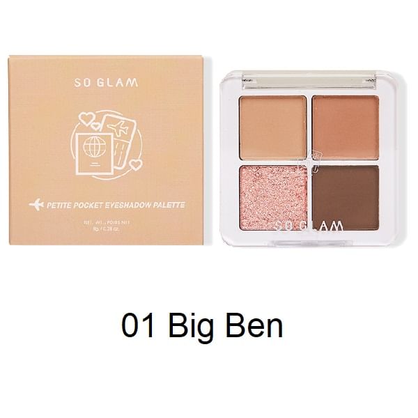 SO GLAM - Petite Pocket Oogschaduwpalet