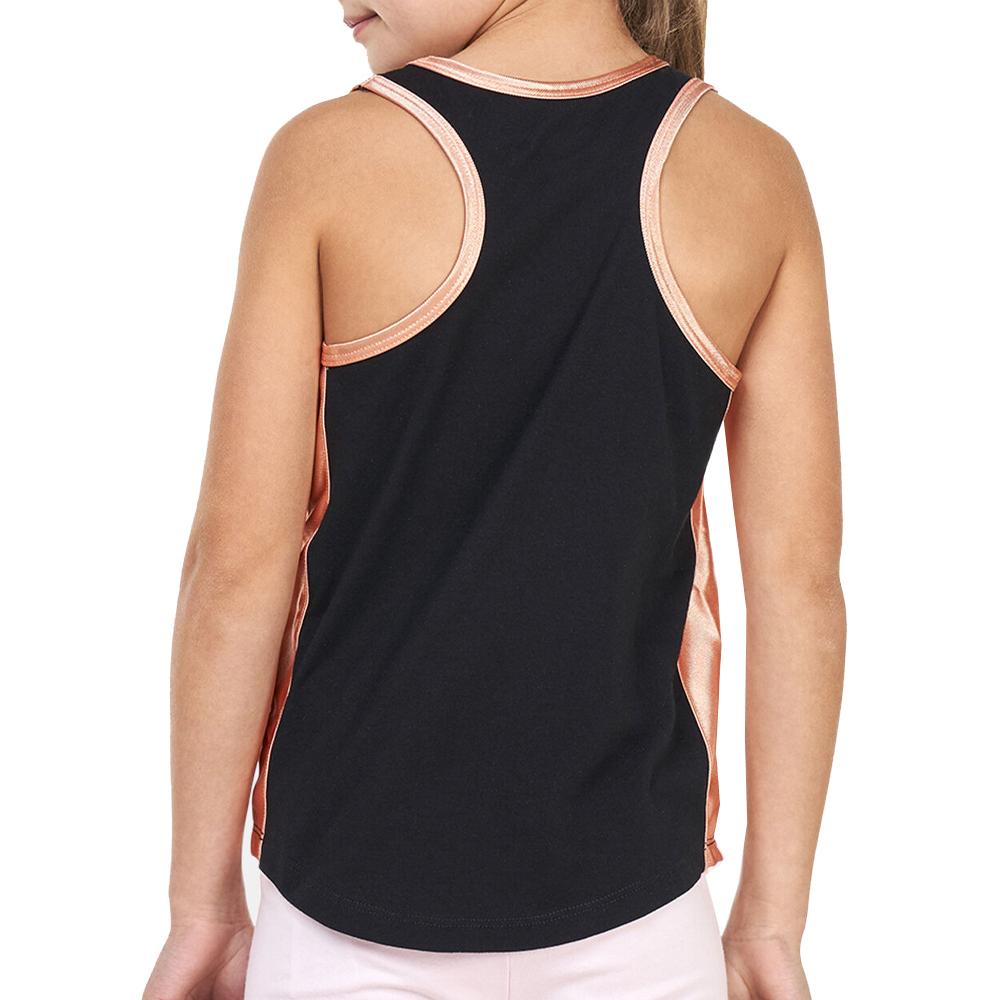 Nike Débardeur Noir Fille Nike Satin