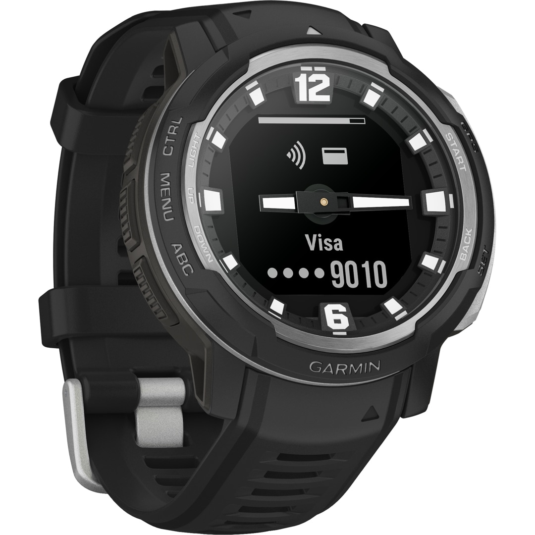 Garmin Instinct Crossover Schwarz