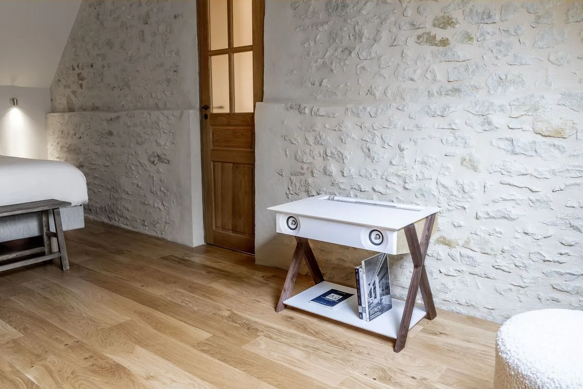 La Boîte Concept LX X Noyer Enceintes connectées