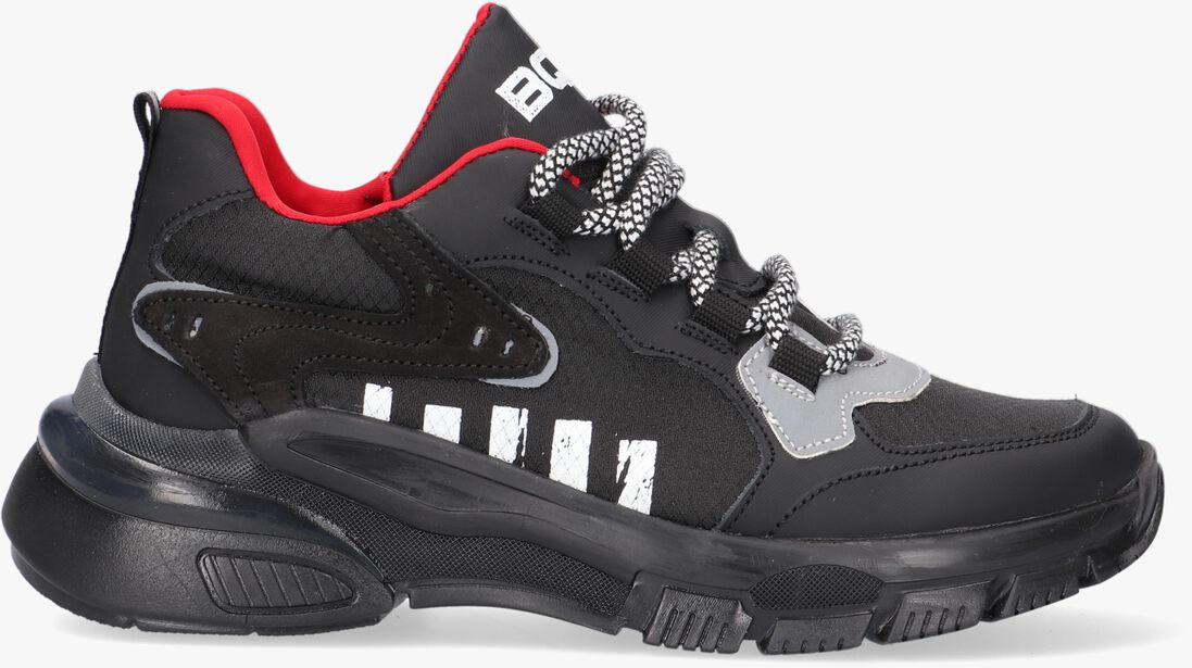BRAQEEZ zwarte braqeez lage sneakers gio genna