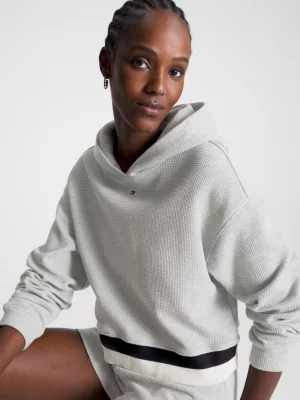 Moletom com capuz Sport Relaxed Fit Waffle