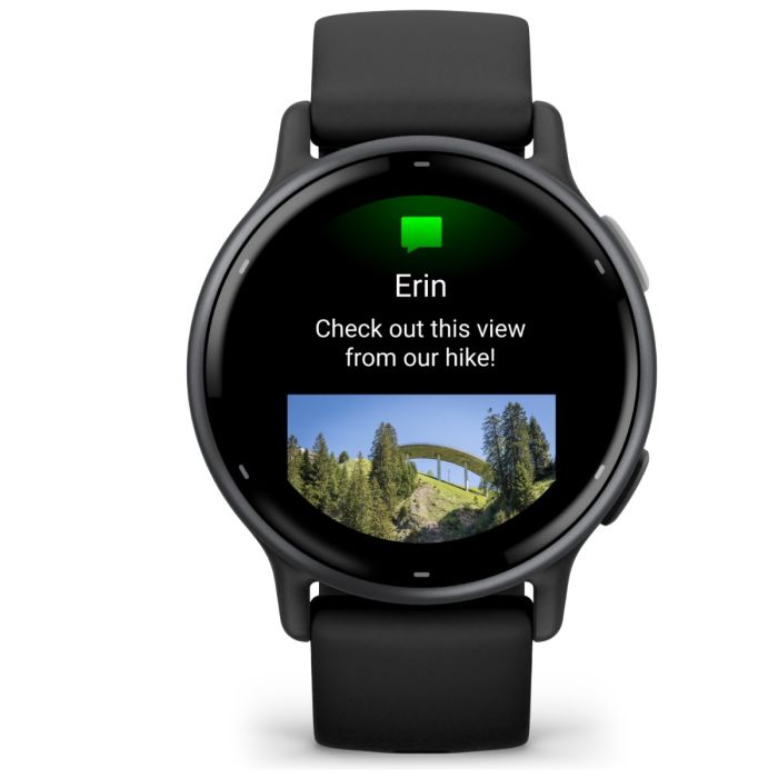 Garmin Unisex Fitnessarmbånd vívoactive 5 Sort