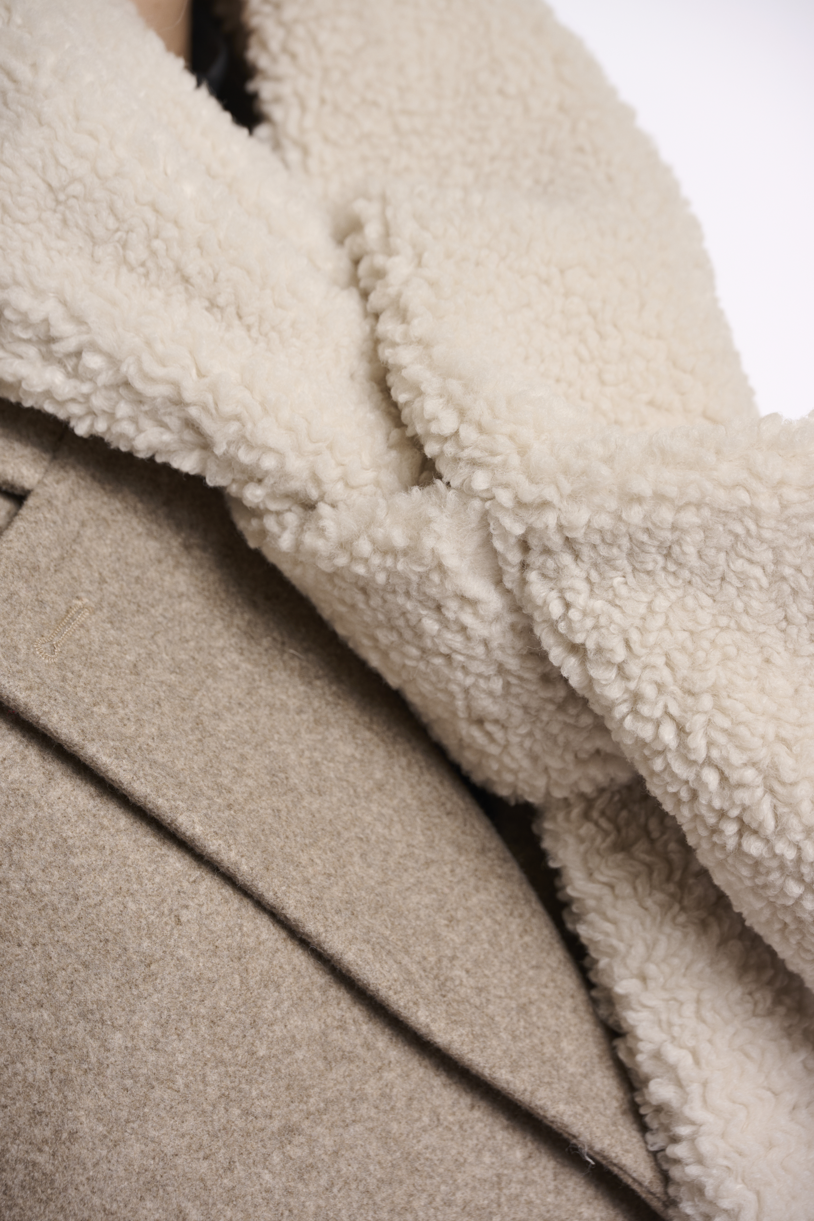 Rino & Pelle - Asho Teddy Scarf - Birch