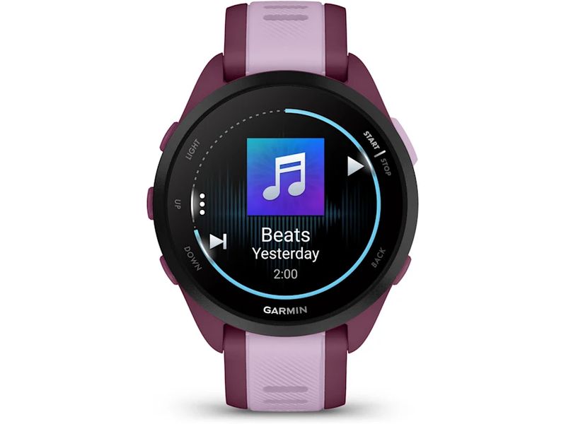 GARMIN Sportuhr Forerunner 165 Music Rosa Intelligente Laufuhr