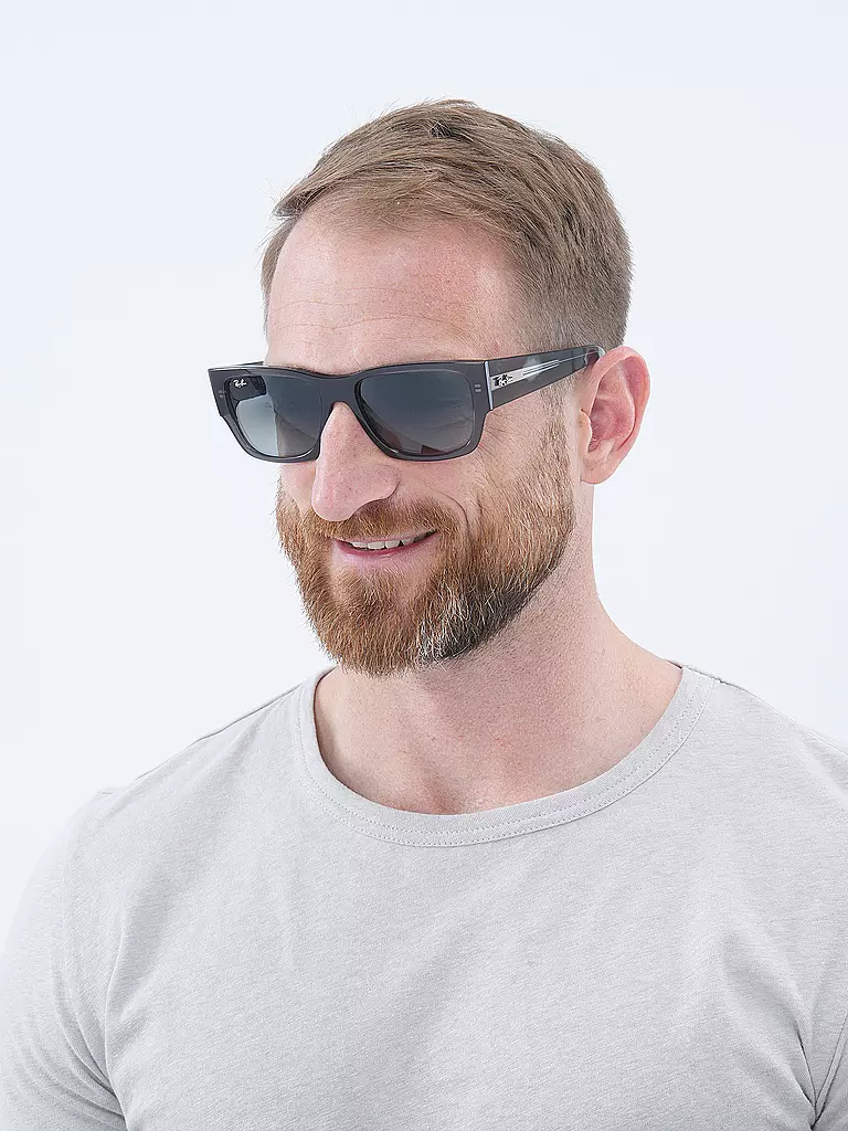 RAY BAN Sonnenbrille 0RB0947S/56 CARLOS grau