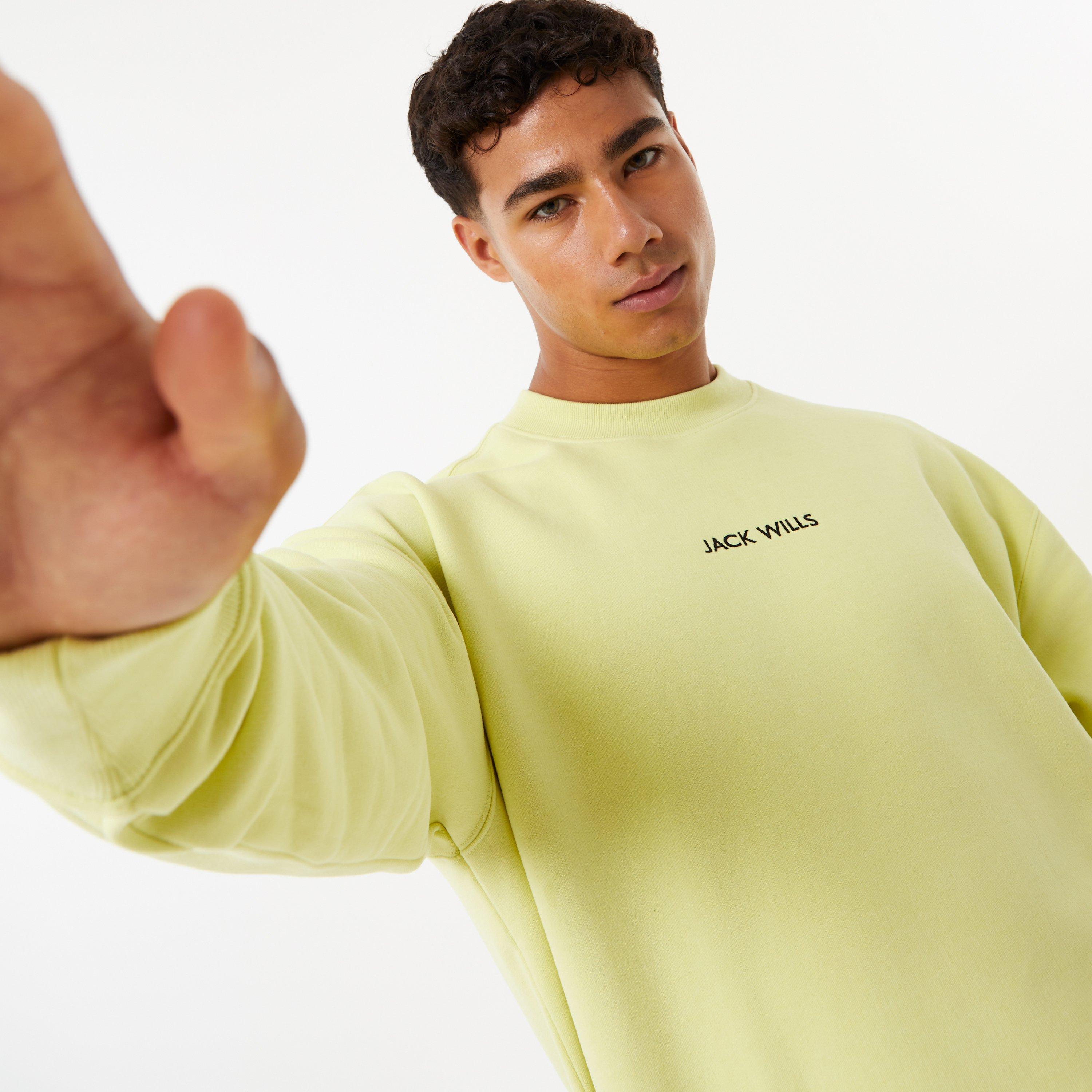 Jack Wills JW Minimal Graphic Crew Sweater