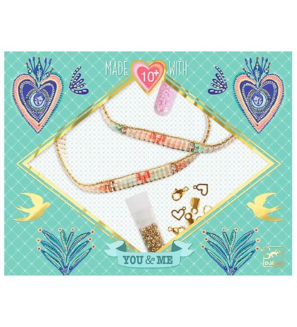 Djeco Schmuckset - Miyuki Ente Hearts