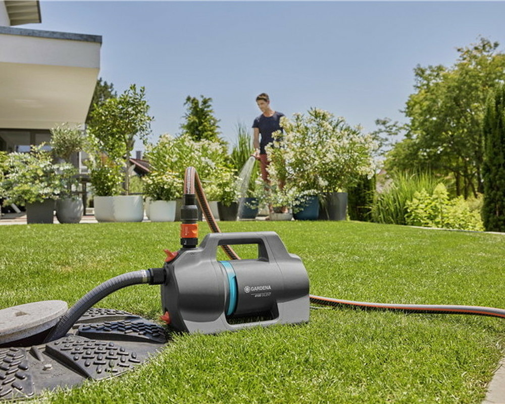 Pompe d'arrosage de surface 4100 silent - 550 w, 4100 l/h, 3,6 bar