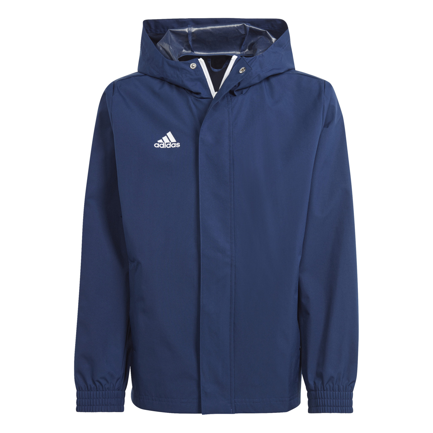 Adidas Entrada 22 Allweather Jack Kids Blauw