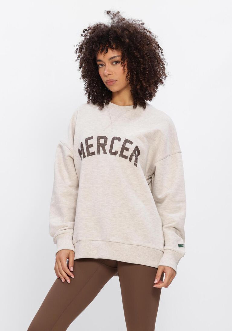ecru mercer amsterdam sweater mercer logo sweat
