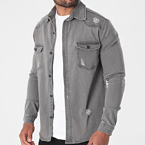 Surchemise Jean 5318 Gris
