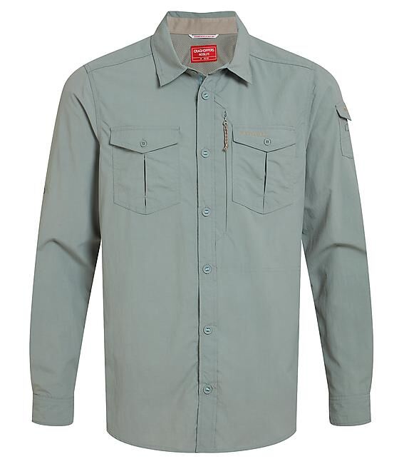 CRAGHOPPERS - CHEMISE NOSILFE ADVENTURE LS M
