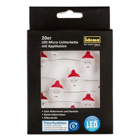Idena 20er LED Micro-Lichterkette 