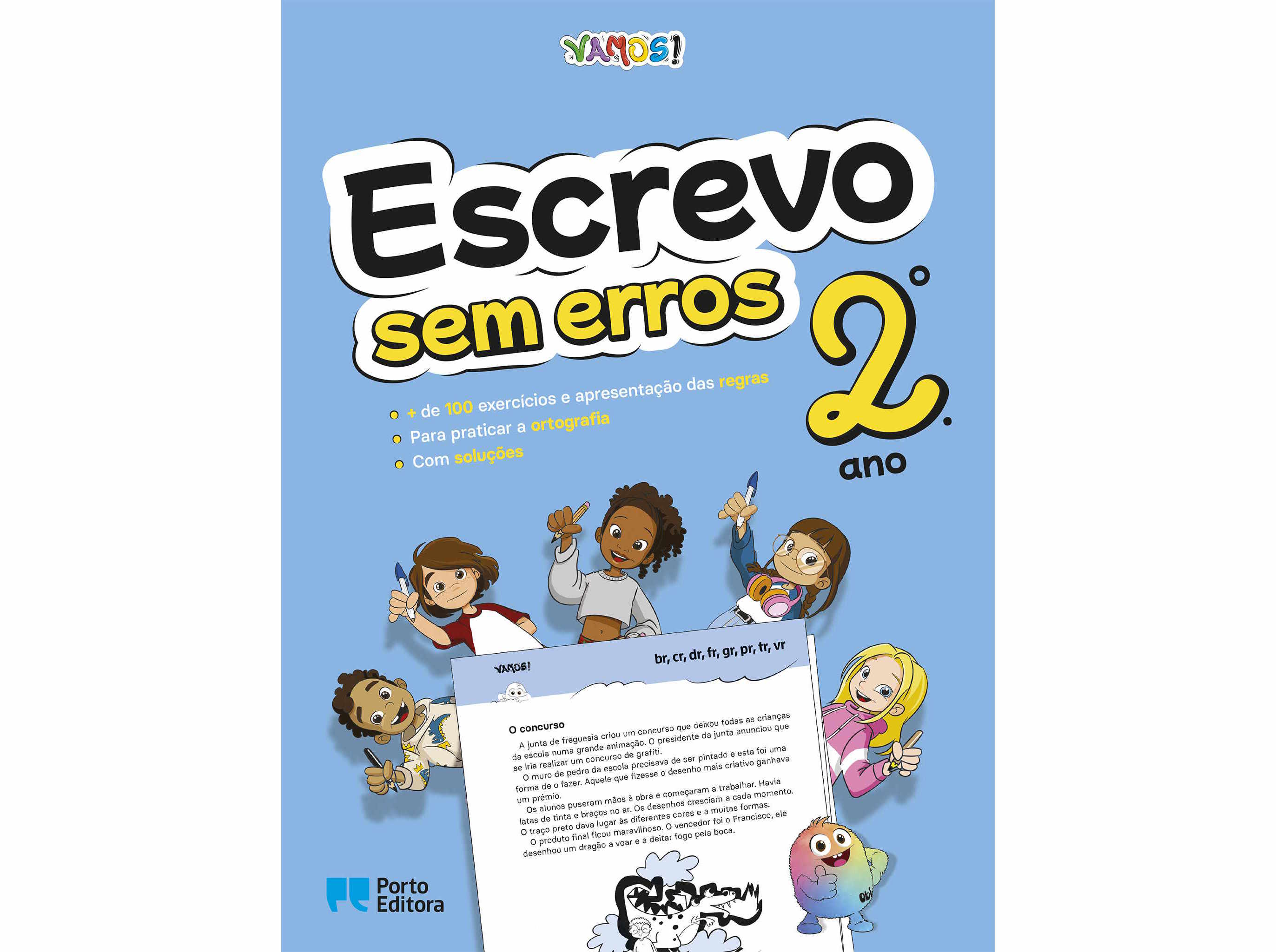 LIVRO VAMOS! - ESCREVO SEM ERROS 2 - 2.º ANO
