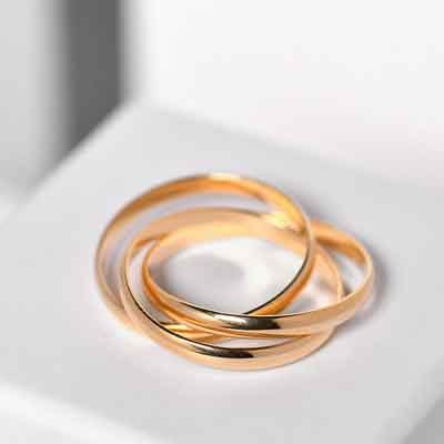 Bague Saturna - Or jaune 375/1000