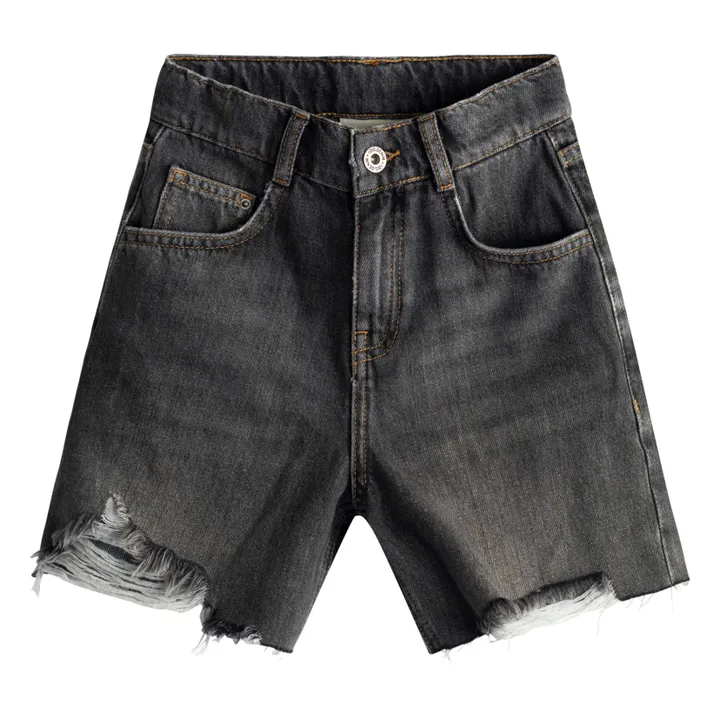 I Dig Denim Short en Jean Coton Bio Mia | Noir