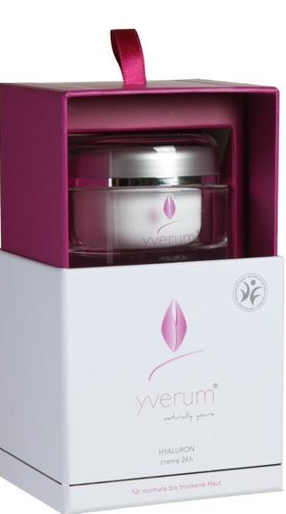 Yverum Hyaluron Crème 24 Hour Vegan 50 ML