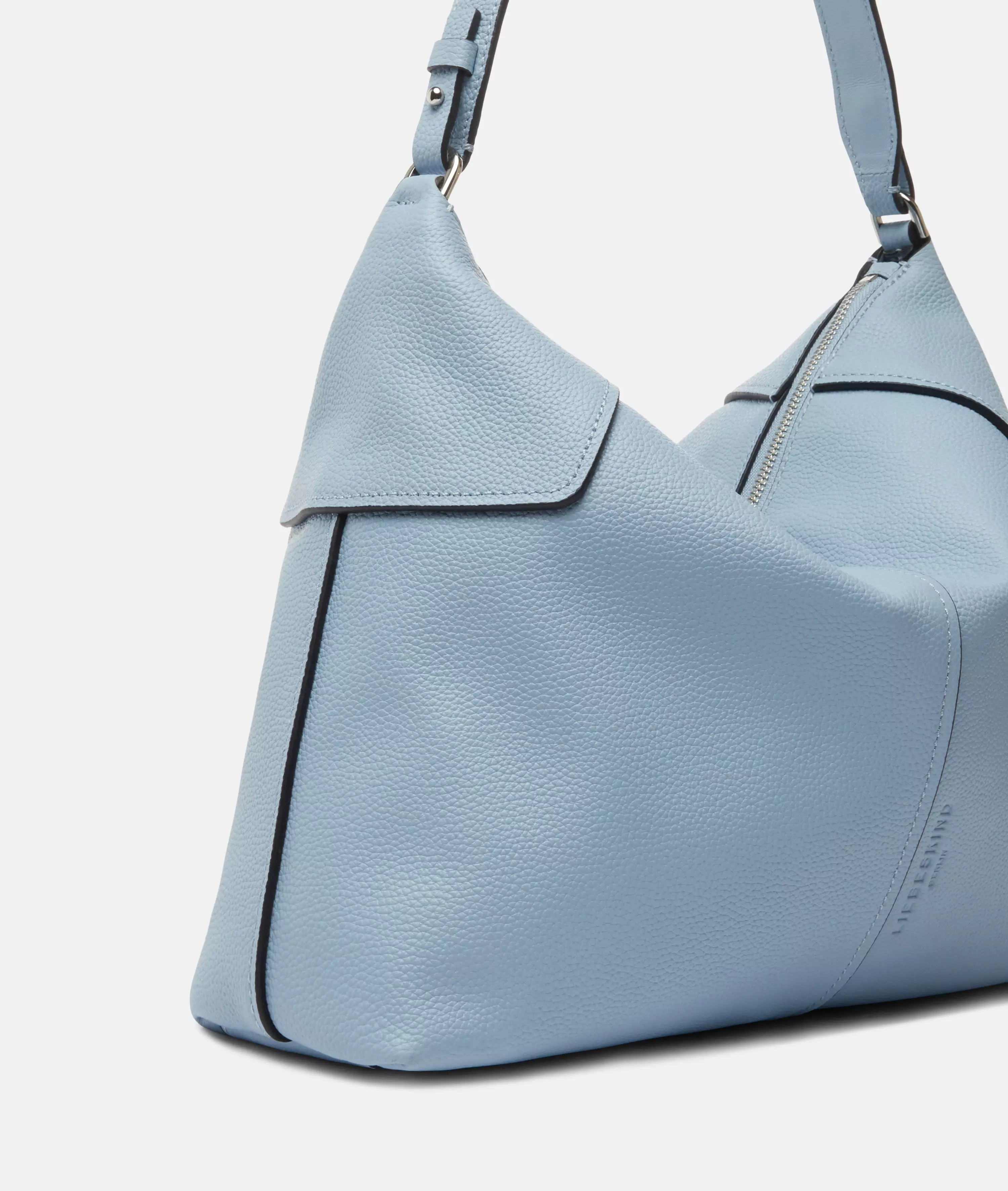 Mila Hobo M Spacious hobo bag made of cowhide leather