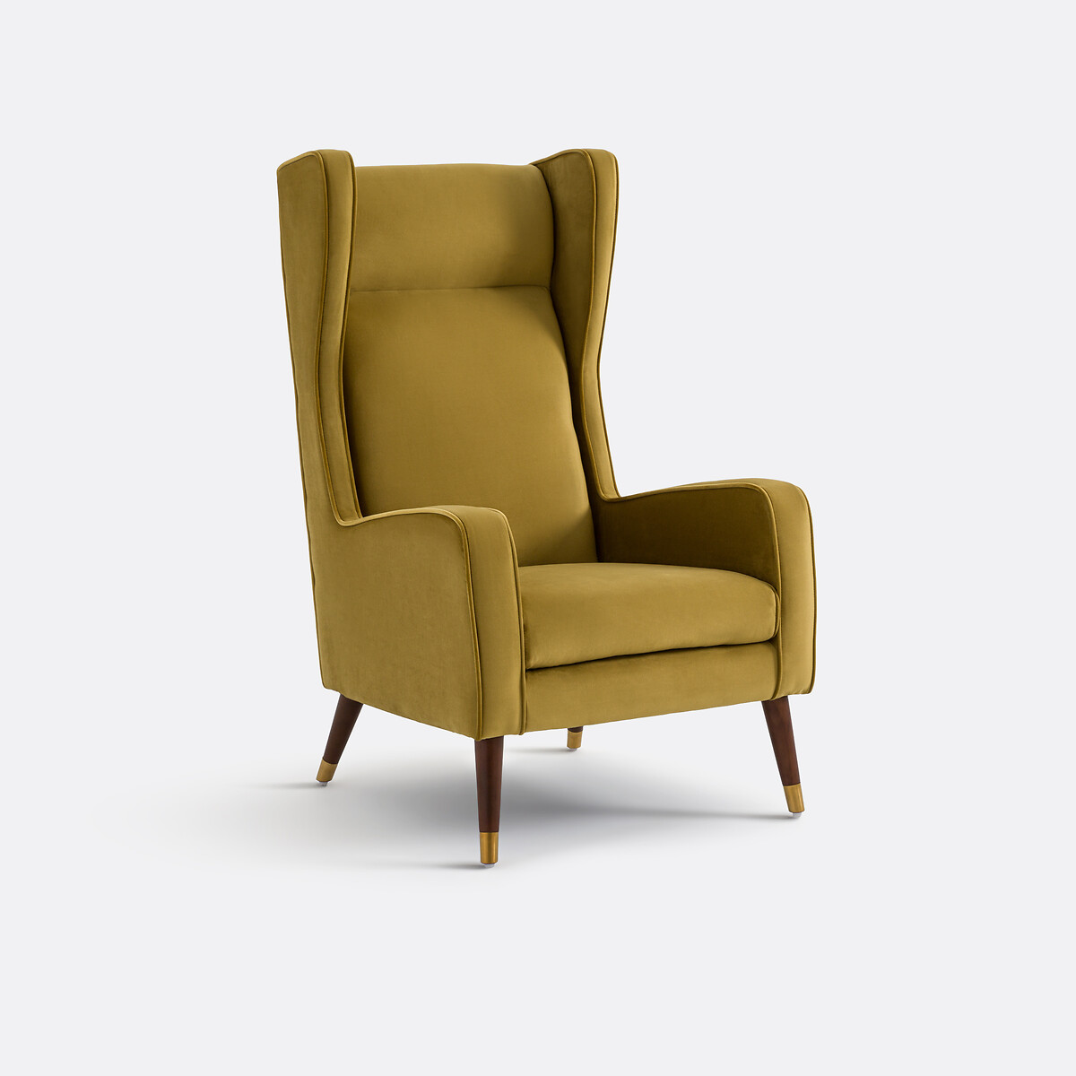 LA REDOUTE INTERIEURS<br>Poltrona XXL em fluweel, (Y)
