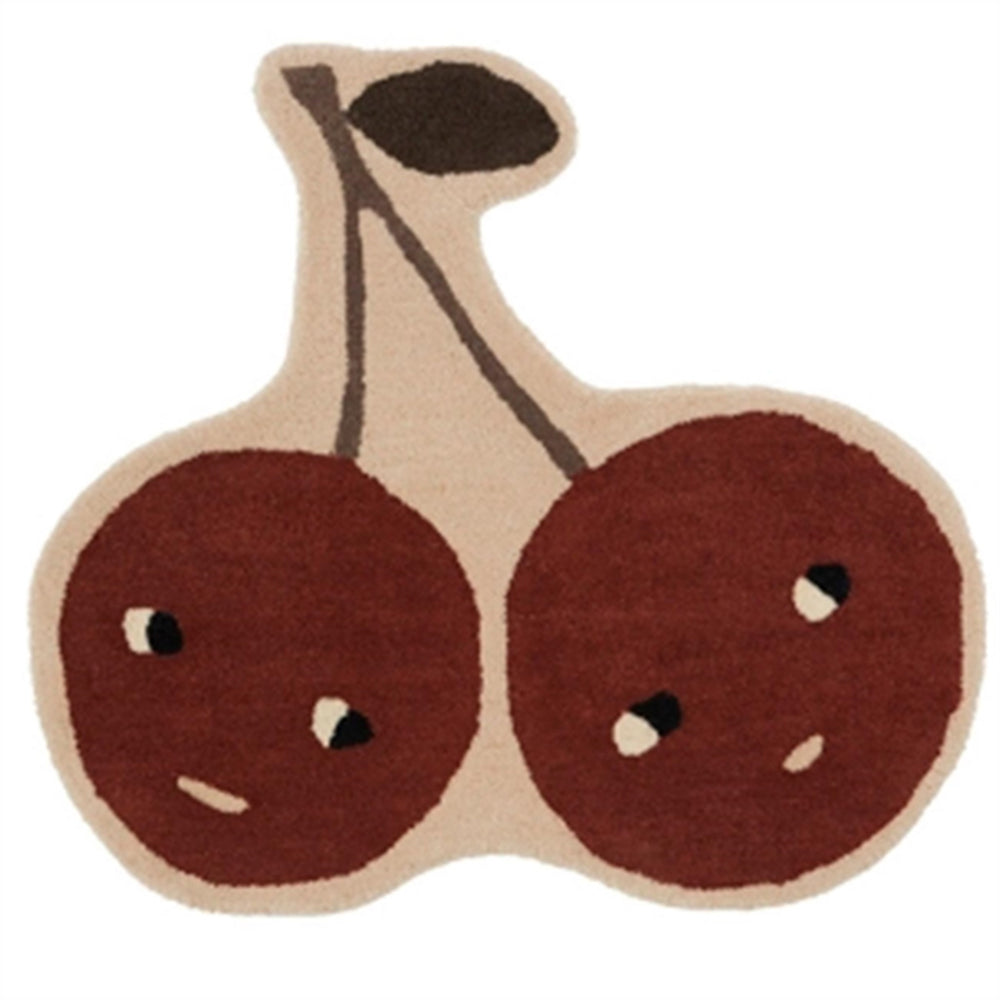 Gulvtæppe Nutmeg Cherry - OYOY → Luksusbaby.dk