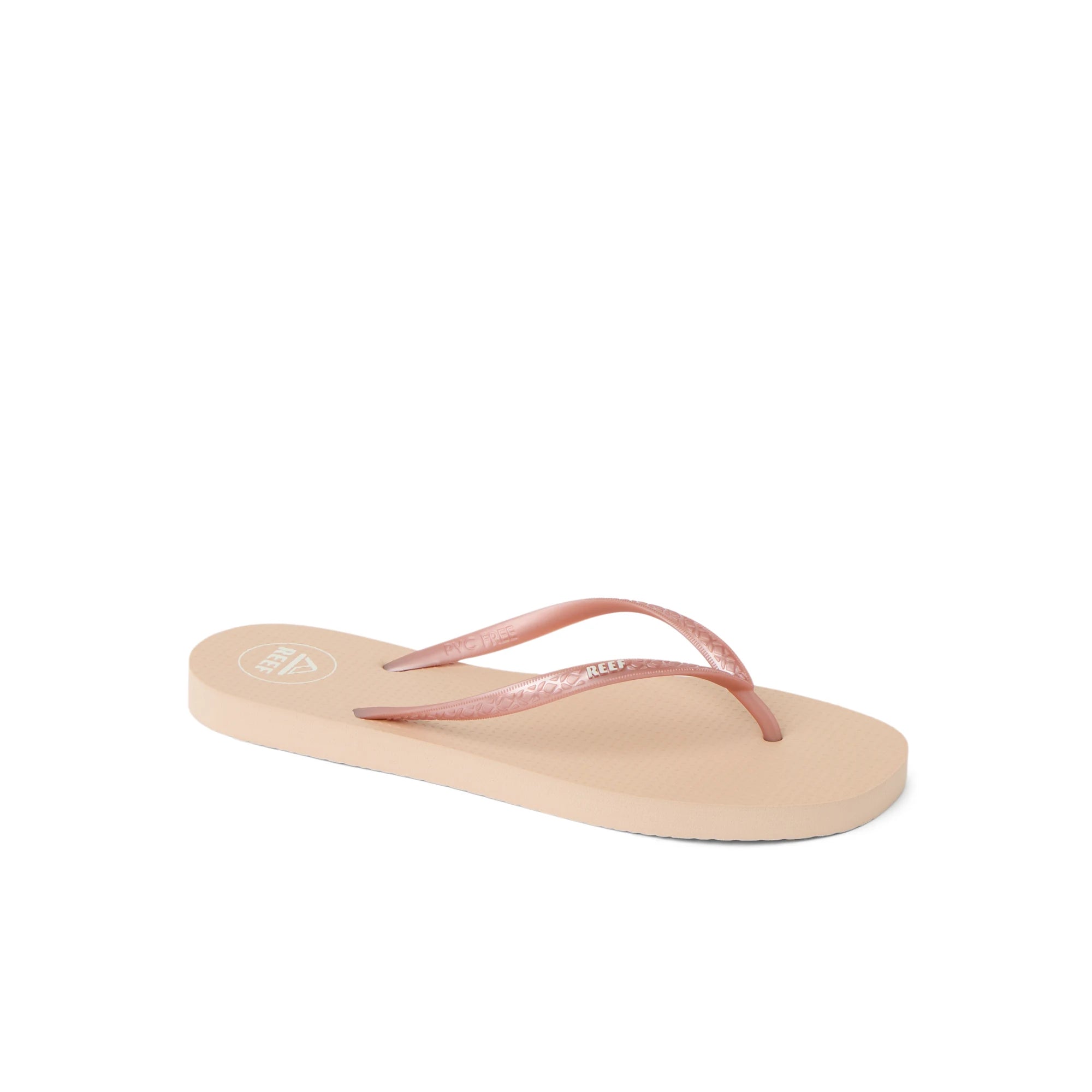 Seaside Square Toe Rose Metallic
