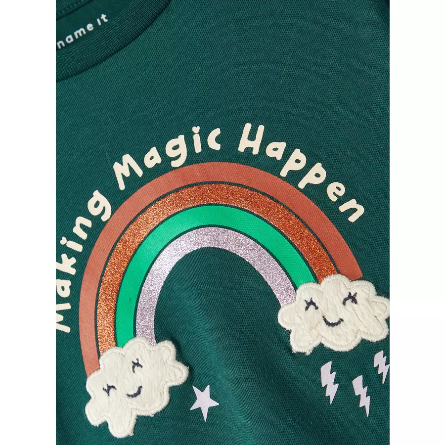 name it Langarmshirt Nmfsolvej Sea Moss