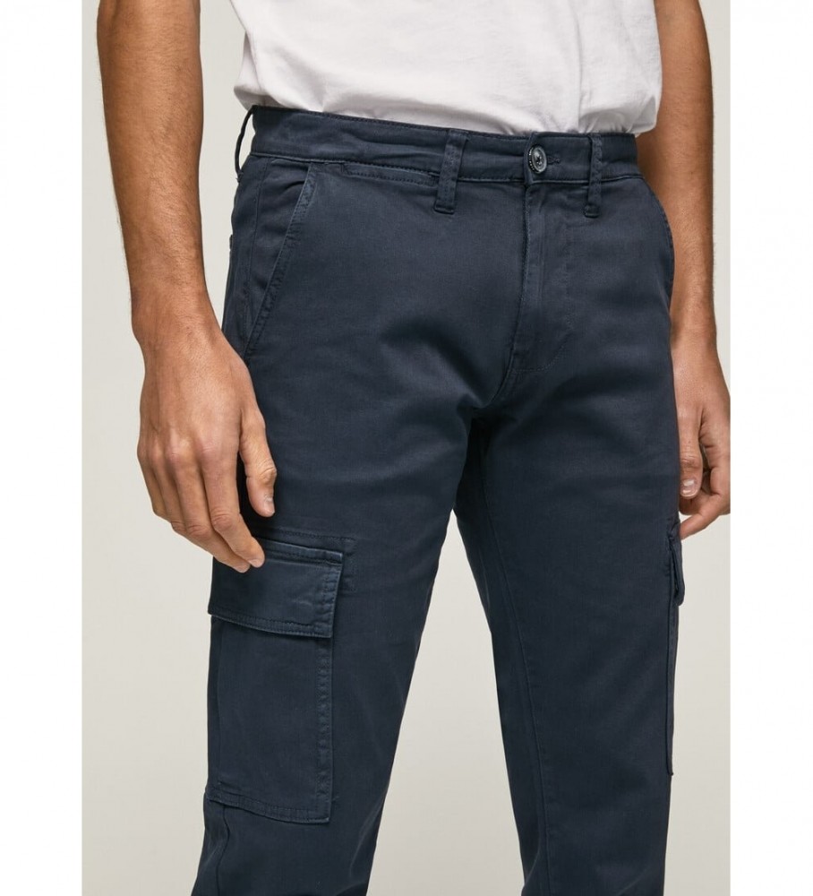 Calças Pepe Jeans Sean azul-marinho