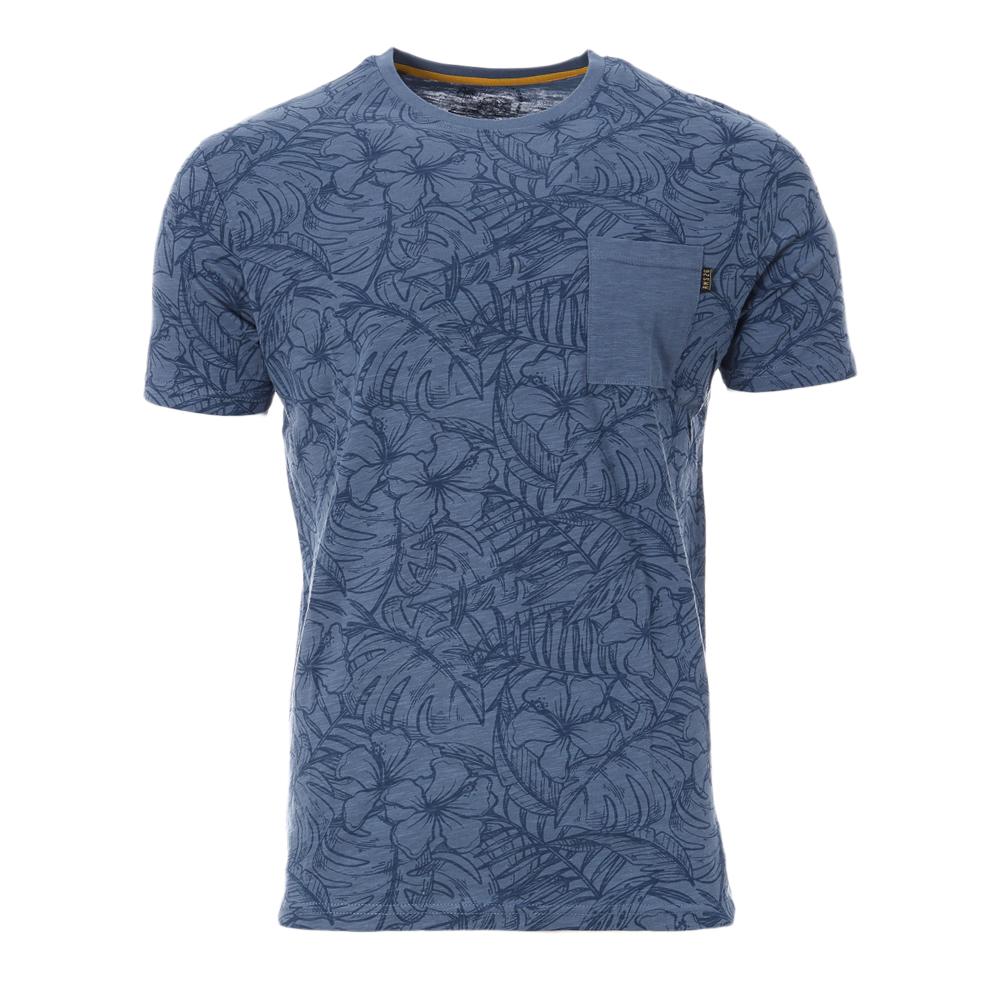 RMS26 T-shirt Bleu Homme RMS26 Aop
