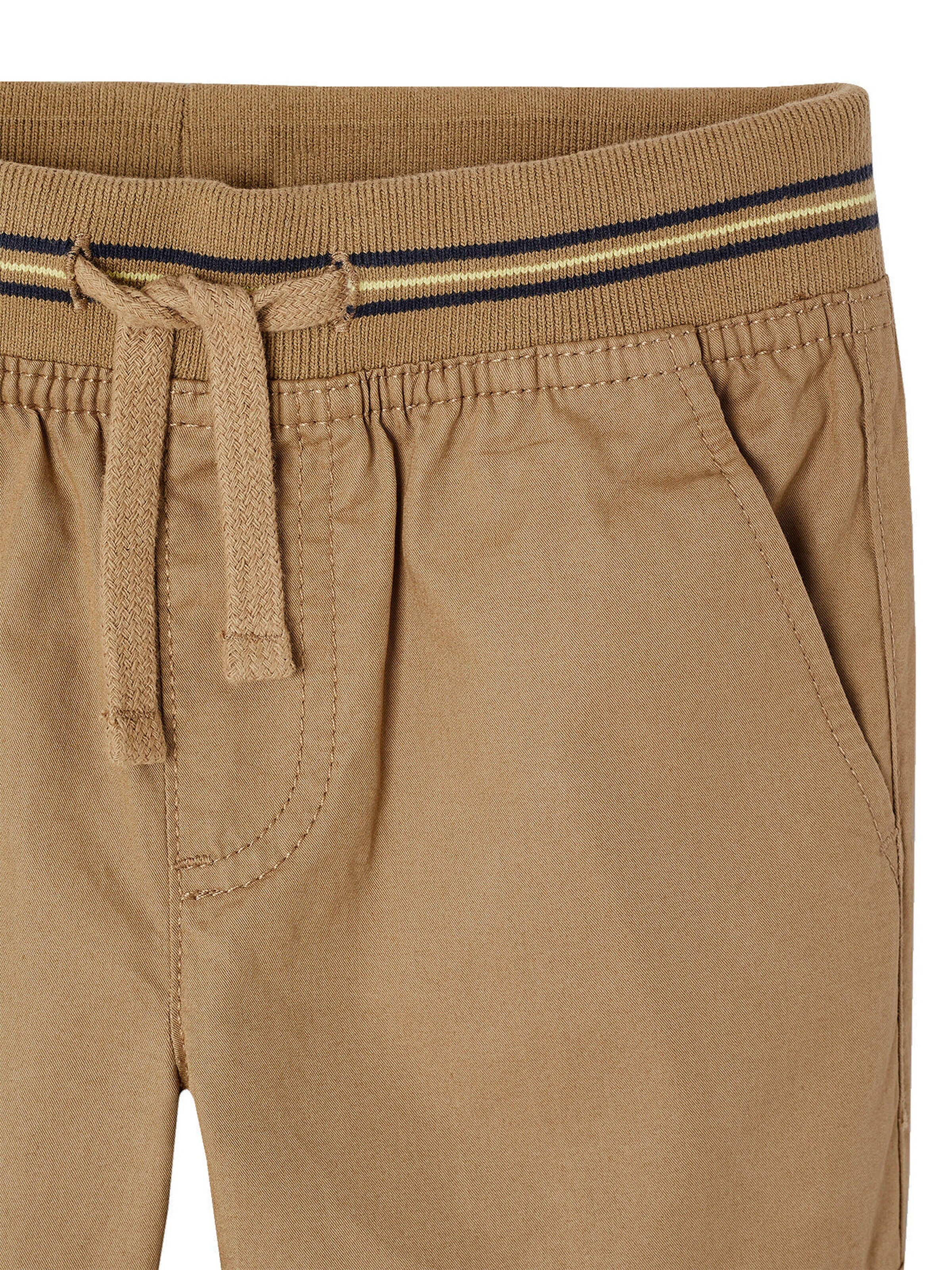 Vertbaudet Gerade Jungen Cargohose, Hüftweite REGULAR sandfarben